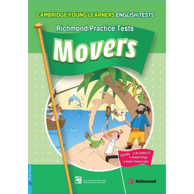 Combo Richmond Practice Tests Starters + Flyers + Movers - Bản Quyền