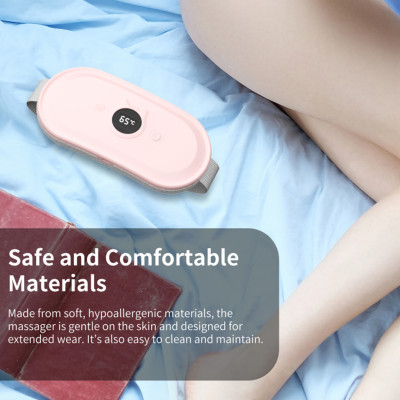 Máy massage chườm ấm WISEZEN WB01 – Điều chỉnh nhiệt độ 35-65℃, 7 chế độ rung, giảm đau bụng kinh hiệu quả 