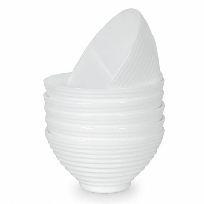 Bộ 6 bát (chén) ăn cơm thủy tinh Luminarc Harena 12cm N5418*6, dùng lò vi sóng, máy rửa bát | Hàng chính hãng