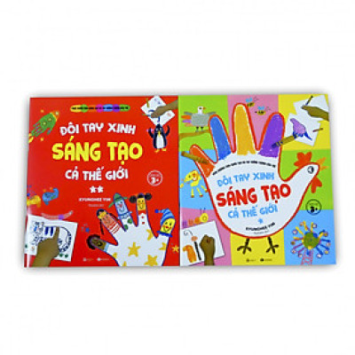 Combo ehon Đôi tay xinh sáng tạo cả thế giới (trọn bộ 02 cuốn)