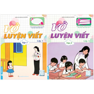 Sách - Bộ Sách Vở Luyện Viết Lớp 1 - Tập 1 + Tập 2 (Chân Trời)