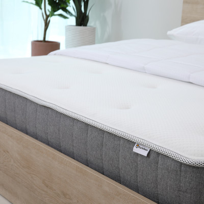 Nệm lò xo túi cao cấp cho giường 1m6 WESTON độ đàn hồi tốt, vỏ vải polyester mềm mịn, kích thước 198x152x21cm (DxRxC) | Index Living Mall - Phân phối độc quyền tại Việt Nam