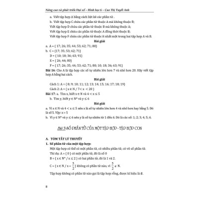 Sách - Nâng Cao Và Phát Triển Đại Số - Hình Học Lớp 6 - Biên Soạn Theo Chương Trình Mới - Khang Việt Book