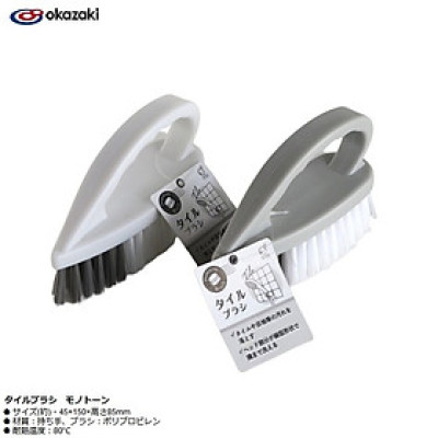 Bàn chải chà sàn Okazaki Brush - Hàng nội địa Nhật Bản nhập khẩu chính hãng