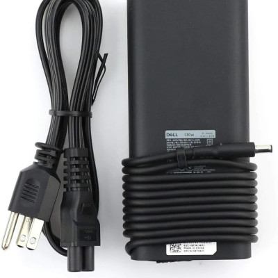 Sạc dành cho Laptop Dell XPS 15 9560 9570 chân kim nhỏ Oval 130W hàng nhập khẩu.