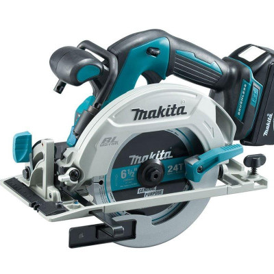 MÁY CƯA ĐĨA DÙNG PIN (165MM/BL)(18V) 680W (01 ĐẾ SẠC NHANH 02 PIN 4.0AH) MAKITA DHS680RMJ- HÀNG CHÍNH HÃNG