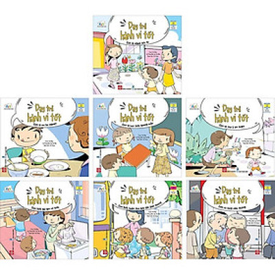 Sách - Dạy Trẻ Hành Vi Tốt - Combo 7 Quyển - Đinh Tị Books