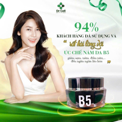 Kem B5 Dr Cell 30g B5 ức chế nám Dr Cell ngăn ngừa nám dưỡng trắng phục hồi da - Hàng Chính Hãng