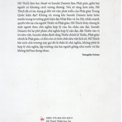 Hồ Thích Thiền học Án - Quyển một - Nghiên cứu Thiền tông Sử sơ kỳ