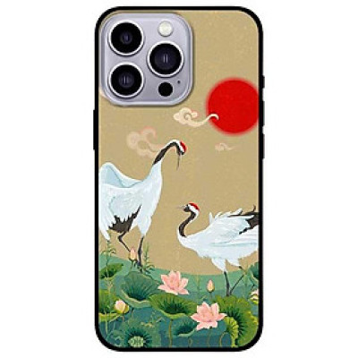 Ốp lưng dành cho Iphone 13 Mini - Iphone 13 - Iphone 13 Pro -  Iphone 13 Pro Max - Hạc Đầu Đỏ