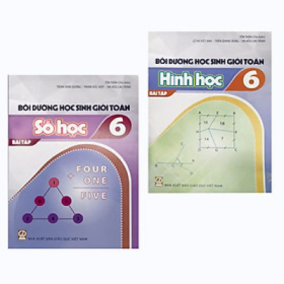 Combo: Sách Bồi dưỡng Học sinh giỏi Toán 6 (BT Đại số + Hình học)