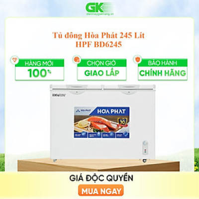 Tủ đông Funiki Hòa Phát 245 Lít HPF BD6245 - Hàng chính hãng (chỉ giao HCM)