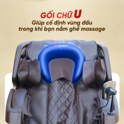 Ghế Massage Giá Rẻ Lifesport LS-169, Ghế Massage Chân Cải Tiến, Nhiệt Hồng Ngoại Xoa Dịu Mọi Cơn Đau