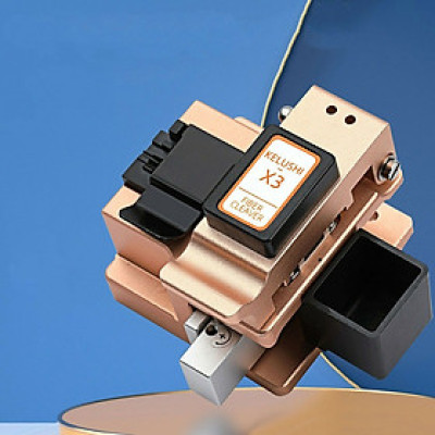 Dao Cắt Sợi Quang KELUSHI-X3 Tự Động Làm Sạch FTTH Có Độ Chính Xác Cao - Hàng Nhập Khẩu