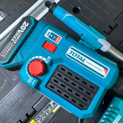 MÁY MÀI KHUÔN DÙNG PIN 20V (1 pin 2.0Ah + sạc) TOTAL TMGLI20011 - HÀNG CHÍNH HÃNG