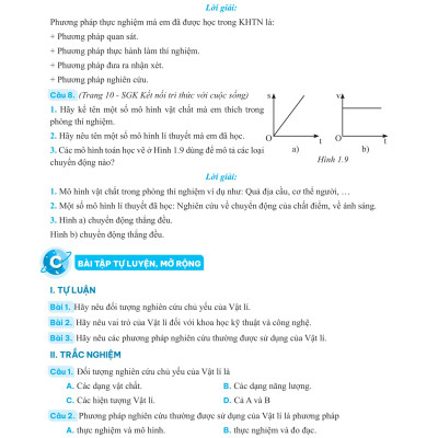 Giải Bài Tập Và Học Tốt Vật Lý 10 (Theo SGK Kết Nối Tri Thức Với Cuộc Sống) - MEGA