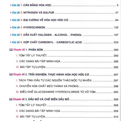 Sách tham khảo Hóa học 11 Cấu trúc đề thi 2025 (Dùng chung cho các bộ SGK)