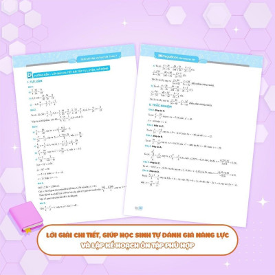 Sách - Giải Bài Tập Và Học Tốt Toán Lớp 7 - Combo 2 Tập - Theo Sách Giáo Khoa Kết Nối Tri Thức Với Cuộc Sống - Megabook