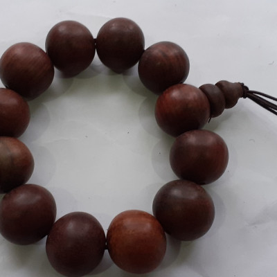 Vòng tay gỗ trắc -Vòng tay Phong thủy 30mm