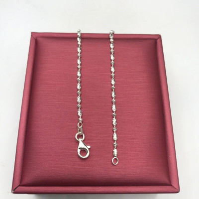 Dây Chuyền Nữ Bi Phay Kiểu Mới- Bạc Hiểu Minh Hành Bảo Vĩnh Viễn DCN257