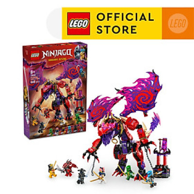 LEGO NINJAGO 71832 Đồ Chơi Lắp Ráp Rồng Thần Sức Mạnh Thunderfang (668 chi tiết)