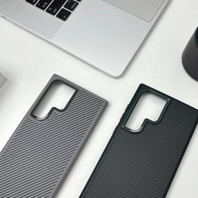 Ốp lưng cho Samsung Galaxy S25 Ultra , S25 Plus , S24 Ultra , S24 plus , S23 Ultra chính hãng Likgus Kevlar Carbon Fiber Case chống sốc - Hàng chính hãng