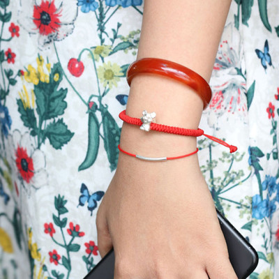 Vòng Tay Kết Dây Tuổi Tý Ngọc Quý Gemstones