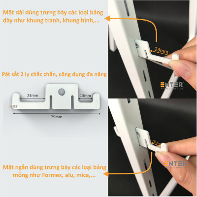 Khung vẽ - giá đỡ tranh Enter GV060 60cm đen / trắng / vàng