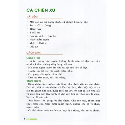 Sách - Món Ăn Ngày Chủ Nhật - Việt Thư