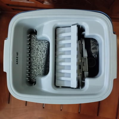 Cây Lau Nhà Tự Vắt, Chổi Lau Nhà Thế Hệ Mới Xoay 360 Độ Có 8 Bông Lau Đi Kèm - Hàng Nhập Khẩu