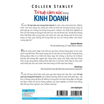 Sách Trí Tuệ Cảm Xúc Trong Kinh Doanh - Bí Quyết Kết Nối Và Thu Phục Khách Hàng Hiệu Quả - First News