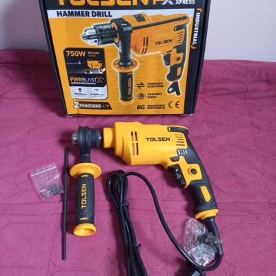 MÁY KHOAN TÁC ĐỘNG 230V, 750W TOLSEN 79505 - HÀNG CHÍNH HÃNG