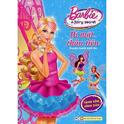 Sách - Barbie: Bí Mật Thần Tiên - Truyện Tranh Khổ Lớn - Tân Việt Books