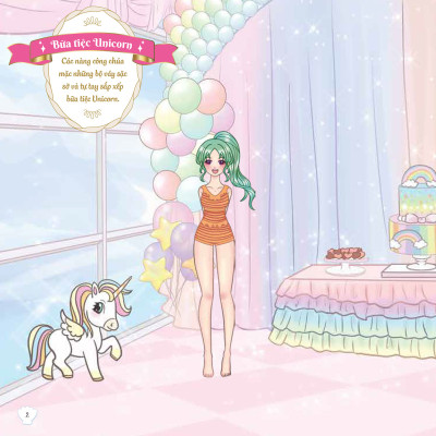 Sách Thời Trang - Công Chúa Kỳ Diệu (MEGA)