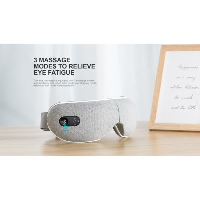 Máy massage mắt Havit EM1601 Túi Khí Giữ Nhiệt Cầm Tay Gập Được - Hàng Chính Hãng