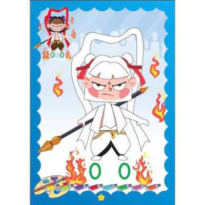 Sách - Bé Tập Tô Màu Natra Với Phép Thuật Biến Hình - Hồng Ân