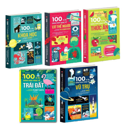 Sách: 100 Bí ẩn đáng kinh ngạc về khoa học - 100 things to know about science