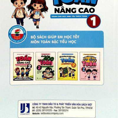 Sách - Toán Nâng Cao 1 - Dành Cho Học Sinh Yêu Thích Toán