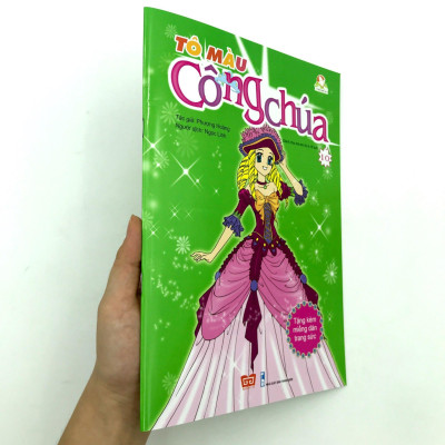 Tô Màu Công Chúa (Tập 10) - Tặng Kèm Miếng Dán Trang Sức