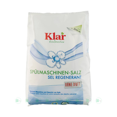 Muối cho máy rửa chén dạng hạt 2kg (Almawin - Klar)