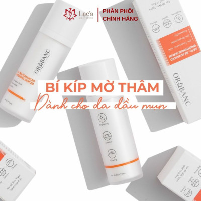 Tinh chất dưỡng trắng da chuyên sâu Orobanc asta B3 advanced B serum sáng da 30mL