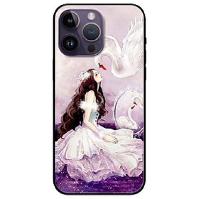 Ốp lưng dành cho Iphone 14 - Iphone 14 Plus - Iphone 14 Pro - Iphone 14 Pro Max - Cô Gái Thiên Nga