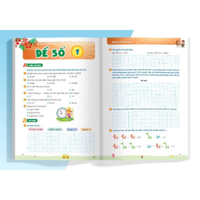 Sách - Phiếu Ôn Hè Toán Lớp 3 - Megabook