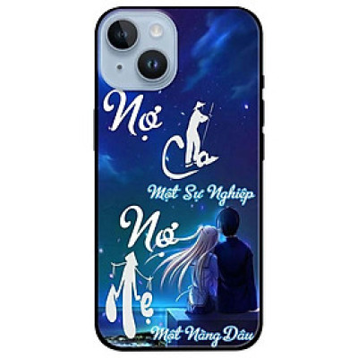 Ốp lưng dành cho Iphone 14 - Iphone 14 Plus - Iphone 14 Pro - Iphone 14 Pro Max - Nợ Cha Nợ Mẹ