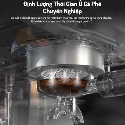 Máy pha cà phê Espresso chuyên nghiệp HiBREW H10 Plus Thương hiệu cao cấp Mỹ 1230W, Áp suất 20 Bar - Hàng Nhập Khẩu (Bảo Hành 12 Tháng)