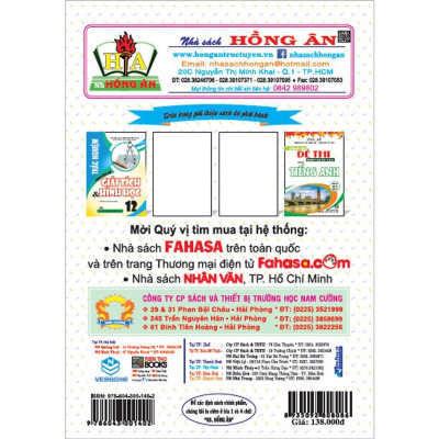 Sách Các Chuyên Đề Bám Sát Đề Thi Trung Học Phổ Thông Quốc Gia Môn Sinh Học(HA-MK)