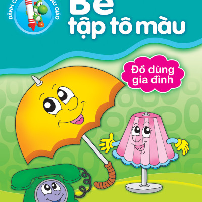 BÉ TẬP TÔ MÀU ( TÚI 8 CUỐN) 2019