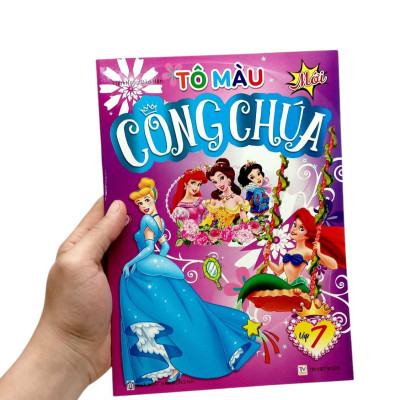 Sách - Tô Màu Công Chúa - Tập 7