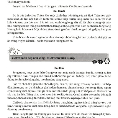 Sách - Những Bài Làm Văn Mẫu 3 - Tập 2 (Cánh Diều)