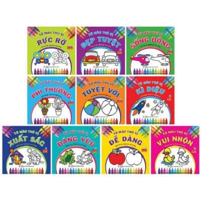 Sách - Tô Màu Thú Vị Phi Thường - Tân Việt Books